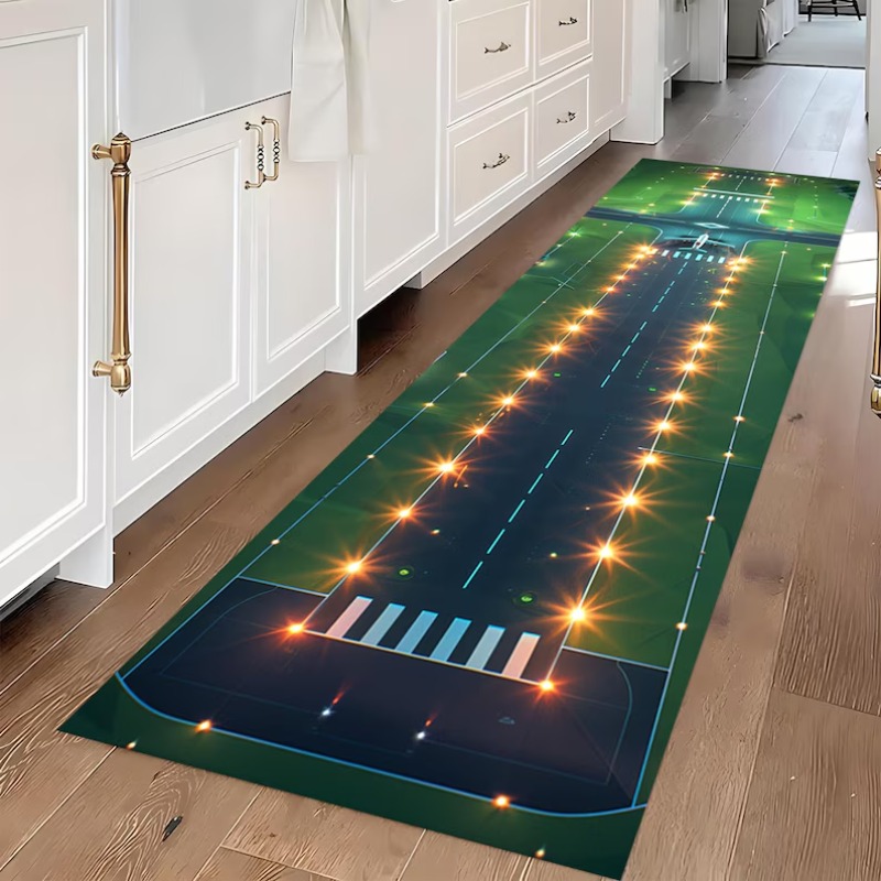 Airport Runway Runner Rug Intr - Commercial Kitchen Interior Design recensie en prijs
