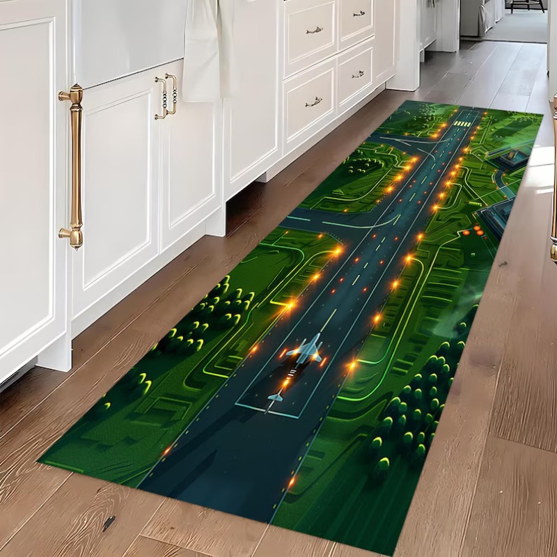 Airport Runway Runner Rug Intr - Commercial Kitchen Interior Design recensie en prijs