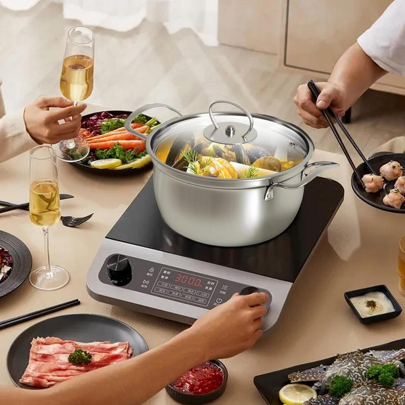 1 Set Stainless Steel Cookware - Soup Kettle Warmer recensie en prijs