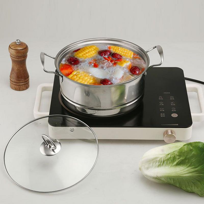 1 Set Stainless Steel Cookware - Soup Kettle Warmer recensie en prijs