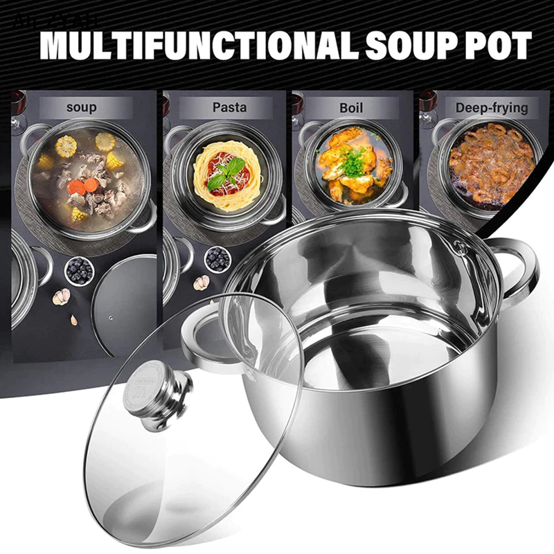 【A1】Stainless Casserole Cookwa - Soup Kettle Warmer recensie en prijs