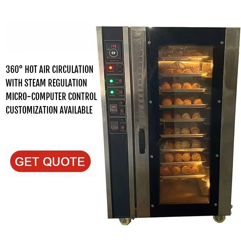 5trays 8trays 10trays 12trays  - Rotary Bakery Oven recensie en prijs