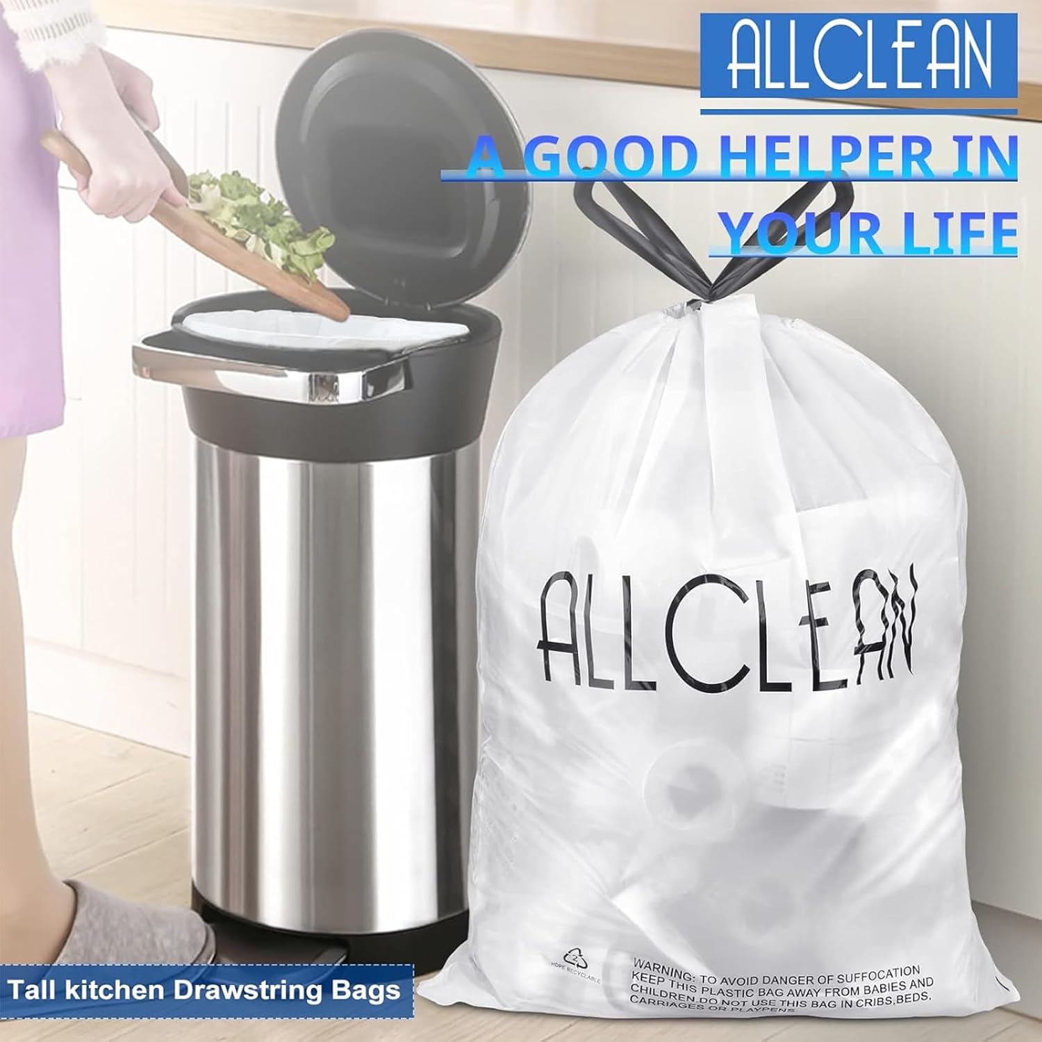 Tall Kitchen Trash Bags 13-15  - Commercial Kitchen Images recensie en prijs