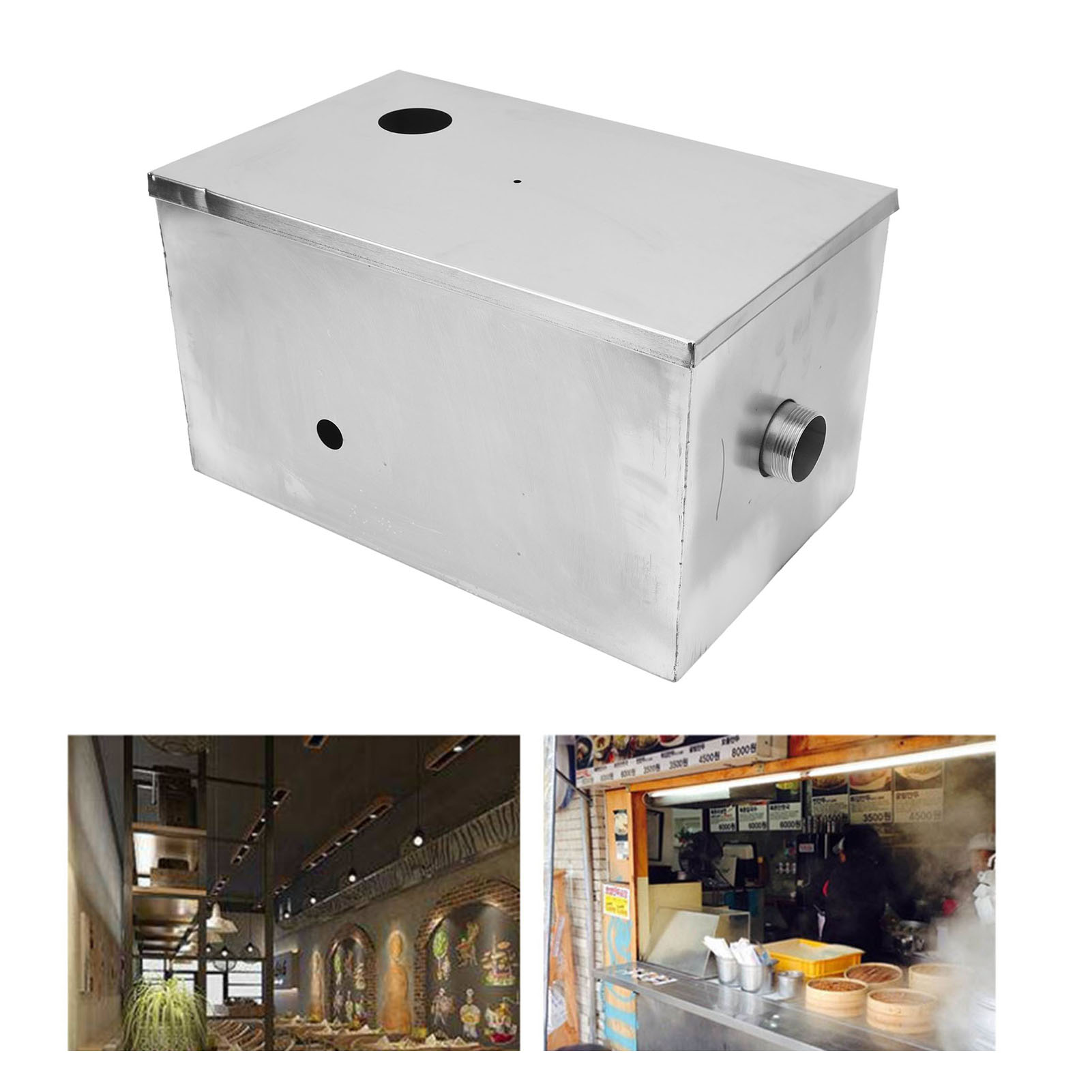 400x250x230mm Stainless Steel  - Commercial Kitchen Grease Interceptor recensie en prijs