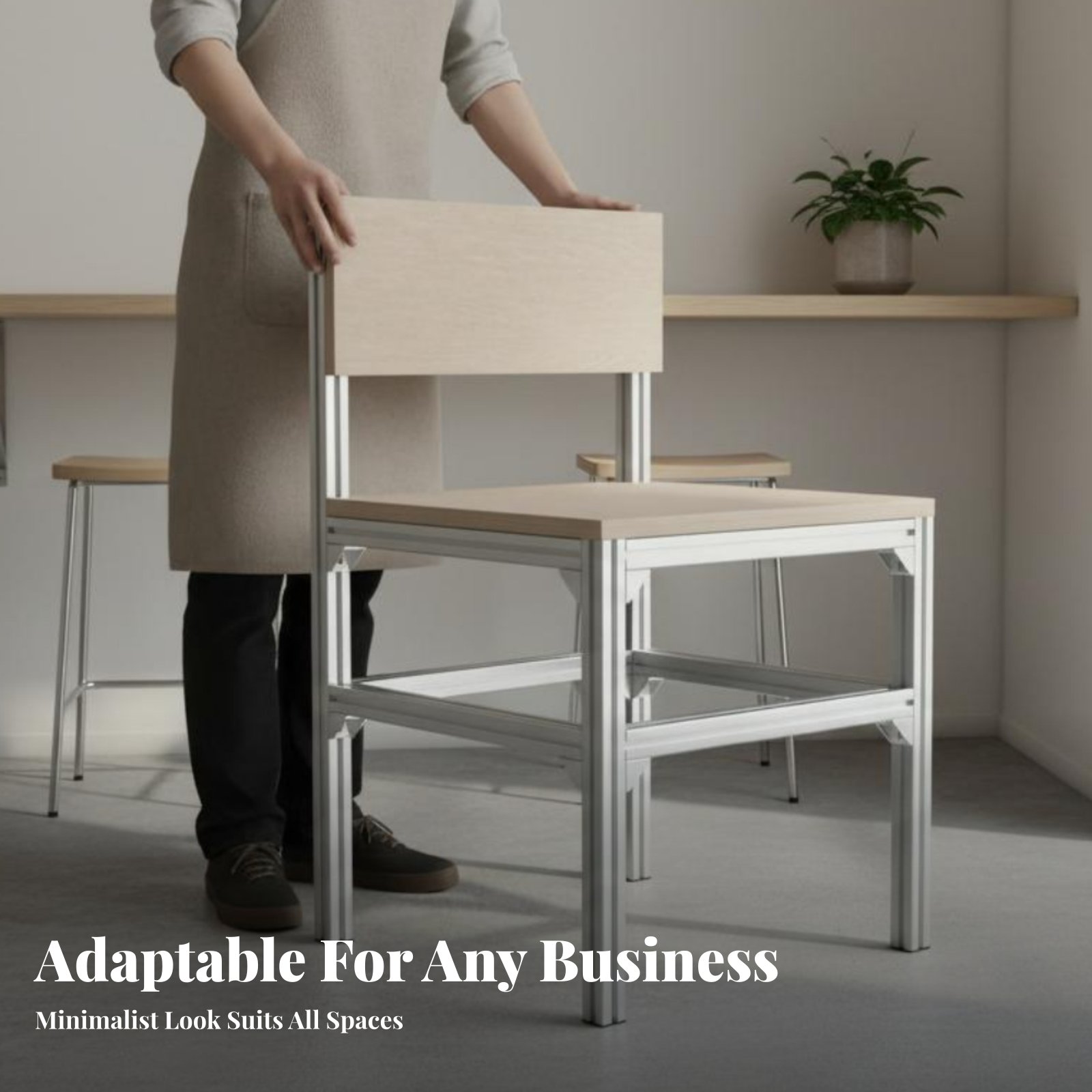 Speckled Panel Chair utilitari - Commercial Kitchen Interior Design recensie en prijs