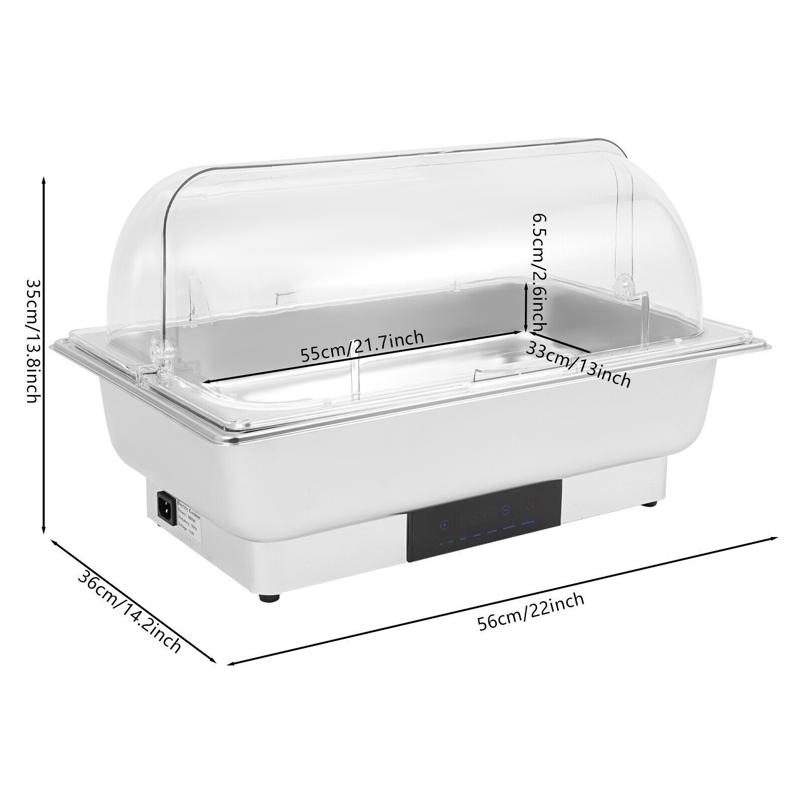 Electric Chafing Dish Heating  - Food Warmer Display recensie en prijs