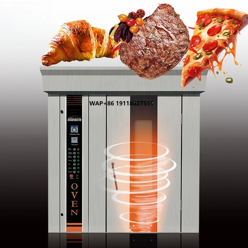 Gas Industrial Rotary Oven for - Rotary Bakery Oven recensie en prijs