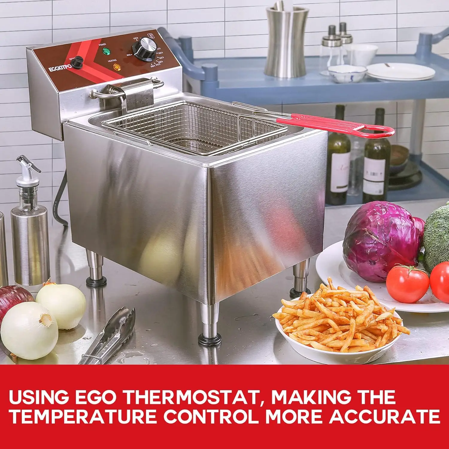 Deep Fryer with Basket Commerc - Deep Fryer Commercial recensie en prijs