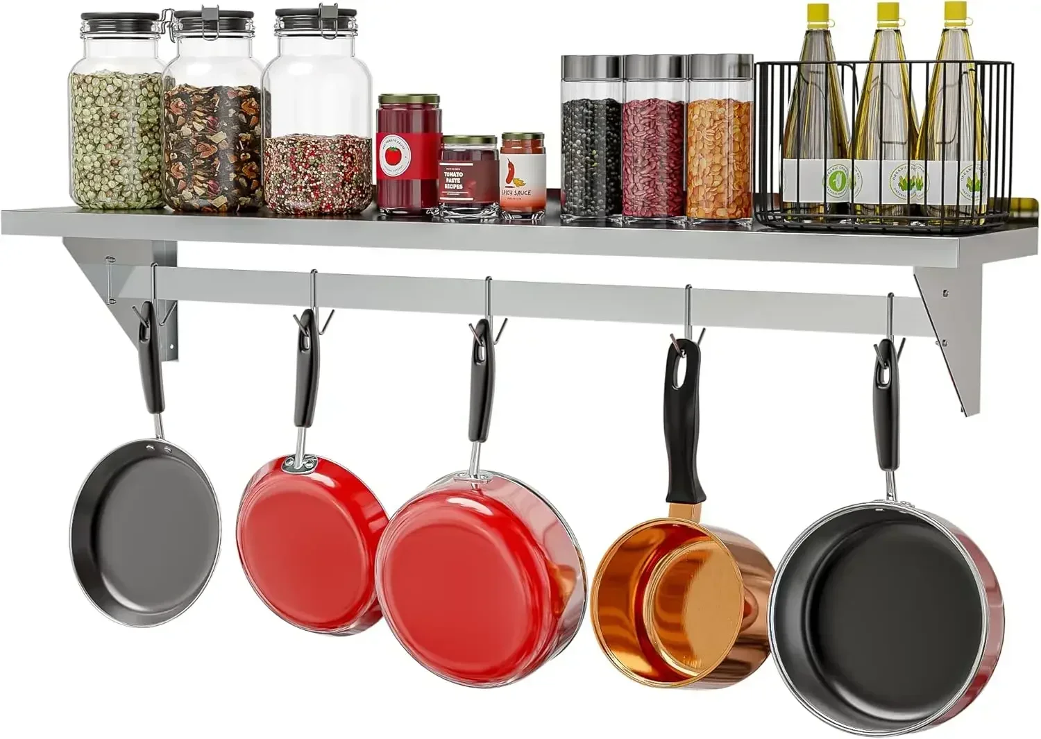 Commercial Wall Mounted, Utens - Commercial Kitchen Wall Shelves recensie en prijs