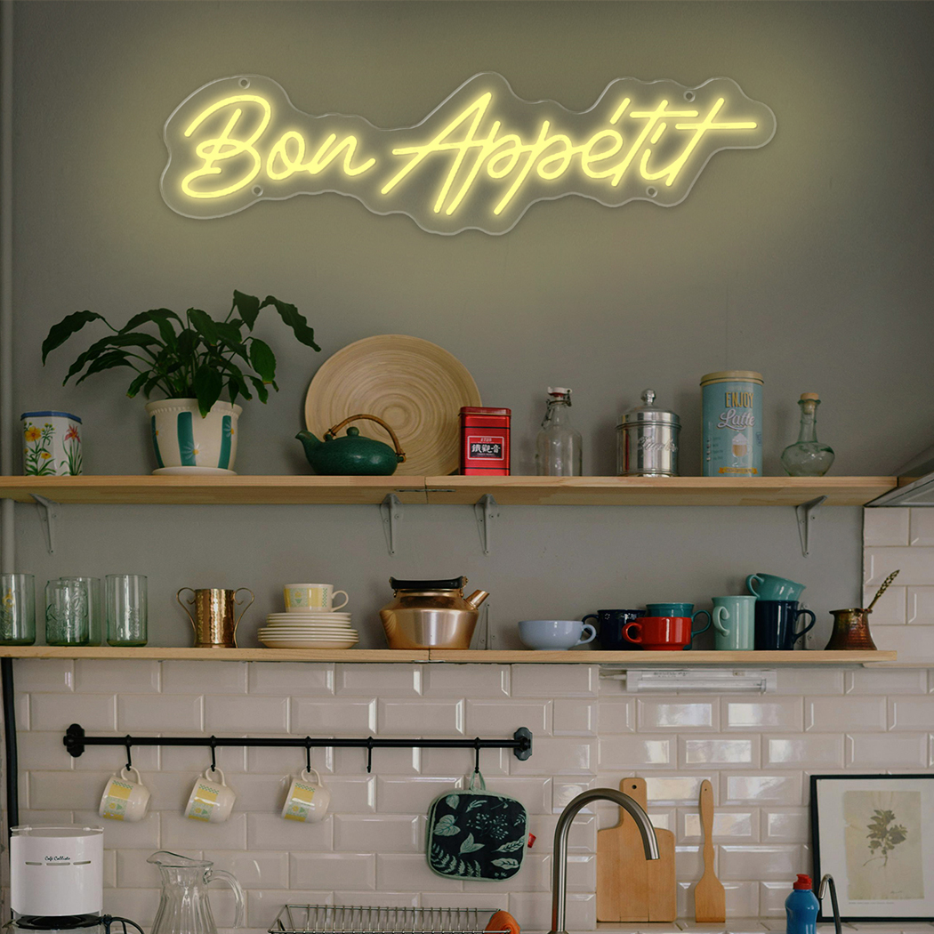 Bon Appetite Neon LED Sign Wal - Commercial Kitchen Store recensie en prijs