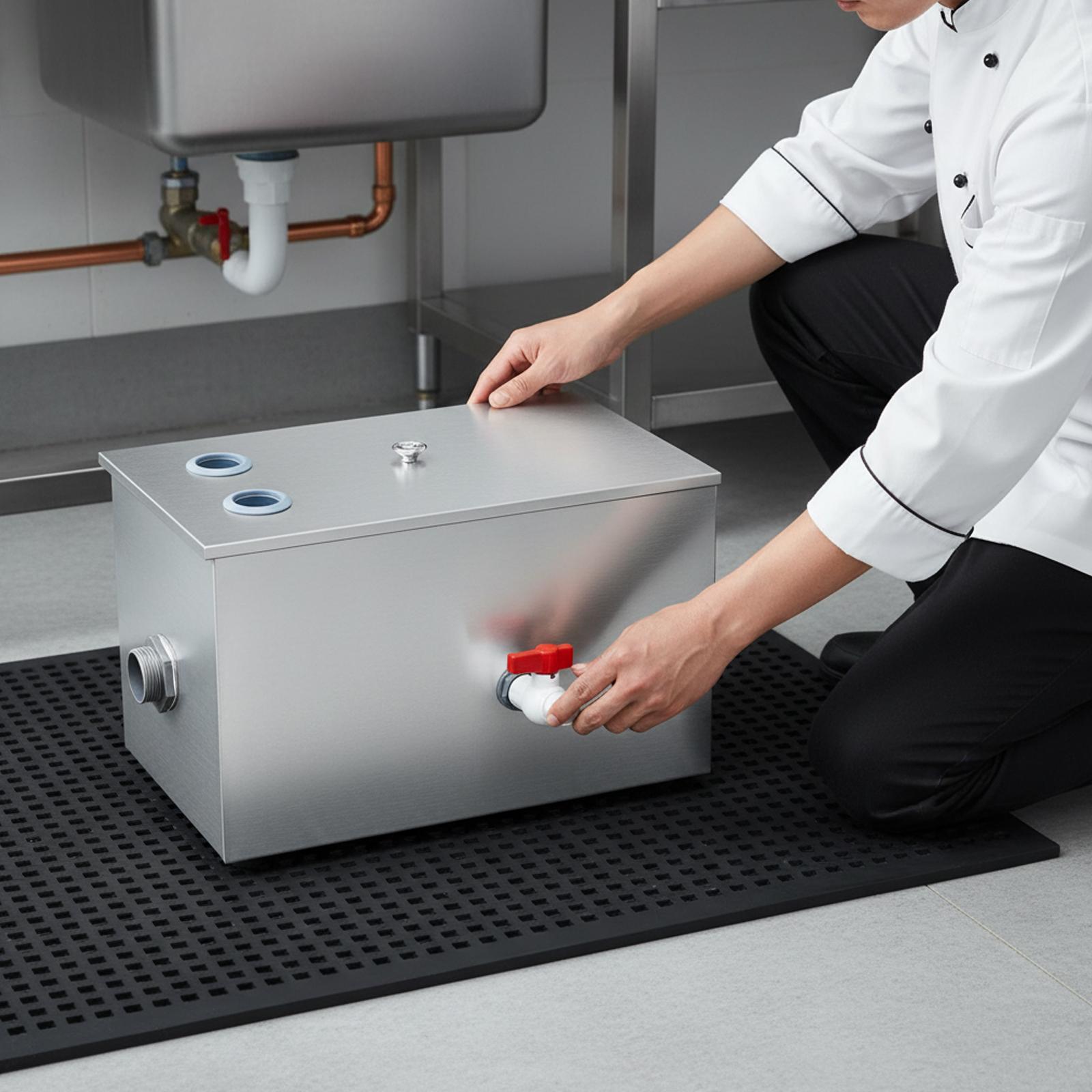 Grease Trap Interceptor Under  - Commercial Kitchen Grease Interceptor recensie en prijs