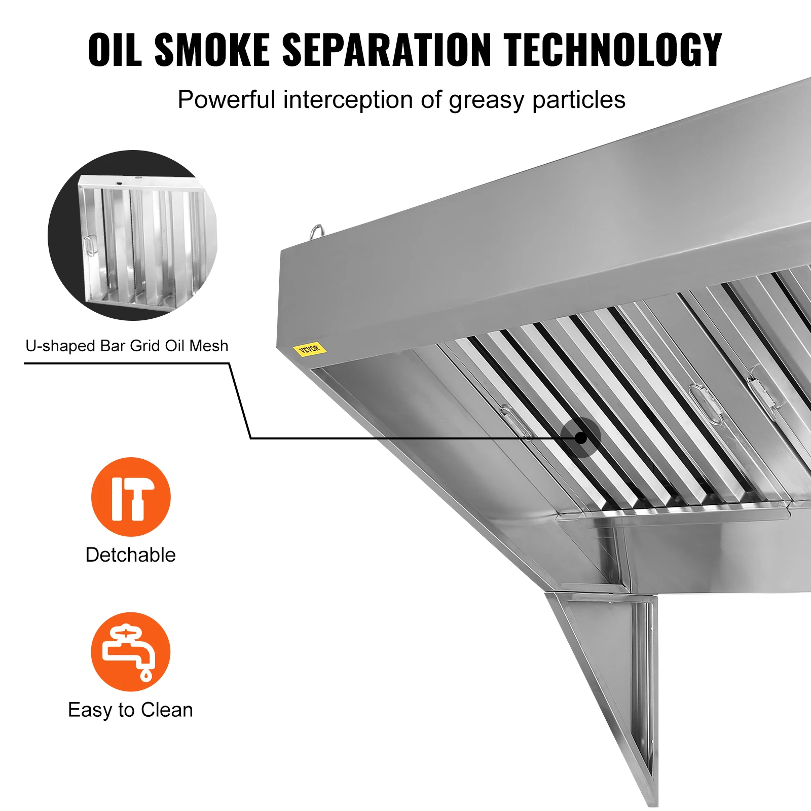 4/5/6/7/8/9FT Commercial Exhau - Commercial Kitchen Vent recensie en prijs