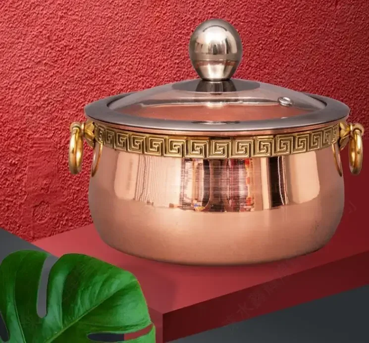 Pure copper thickened restaura - Soup Kettle Warmer recensie en prijs