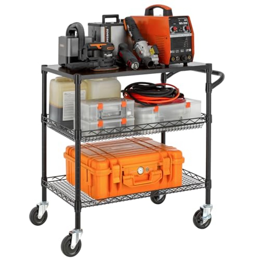 3 Tier Heavy Duty Commercial G - Commercial Kitchen On Wheels recensie en prijs