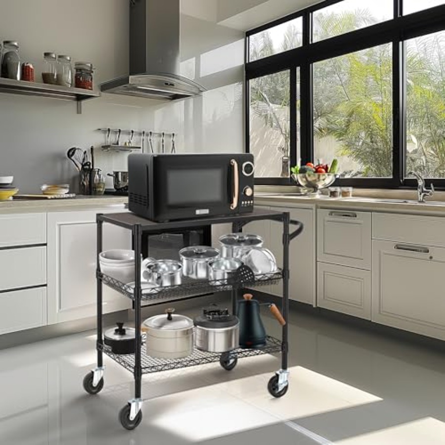 3 Tier Heavy Duty Commercial G - Commercial Kitchen On Wheels recensie en prijs
