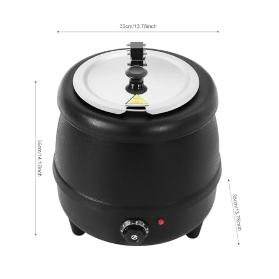 Soup Insulation Pot 10.5qt Com - Soup Kettle Warmer recensie en prijs