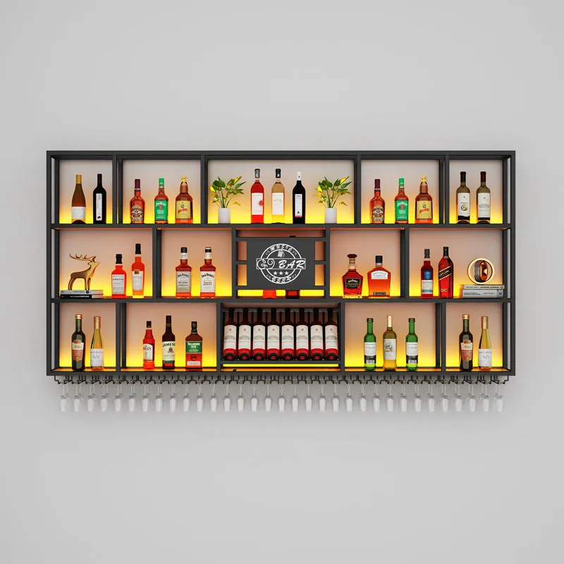 Wall Mounted Kitchen Wine Cabi - Commercial Kitchen Wall Shelves recensie en prijs