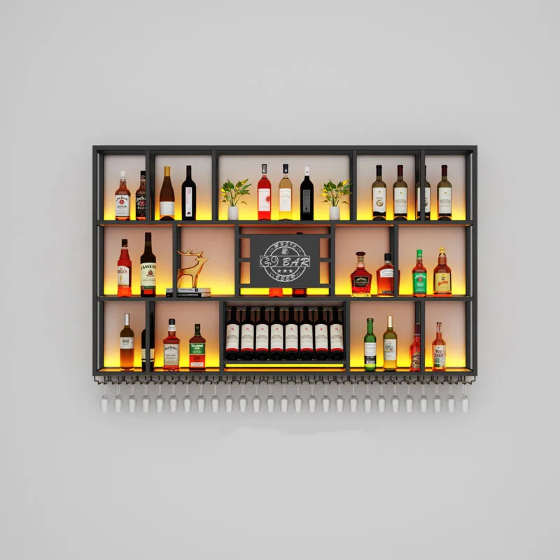 Wall Mounted Kitchen Wine Cabi - Commercial Kitchen Wall Shelves recensie en prijs