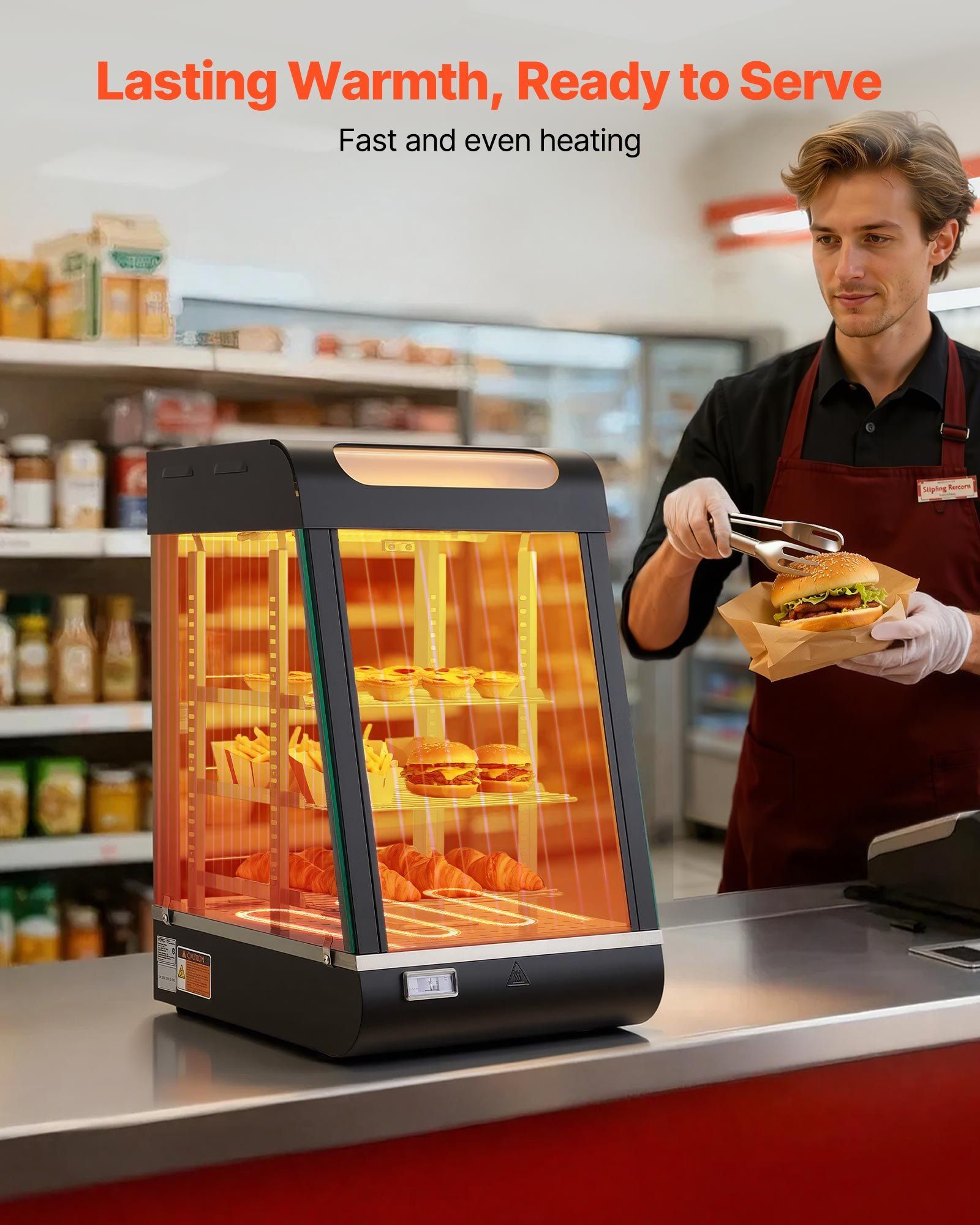 3-Tier Commercial Food Warmer  - Food Warmer Display recensie en prijs