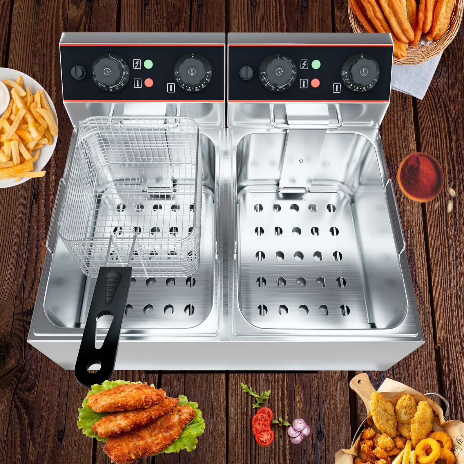 6/8/11L Commercial Electric De - Deep Fryer Commercial recensie en prijs