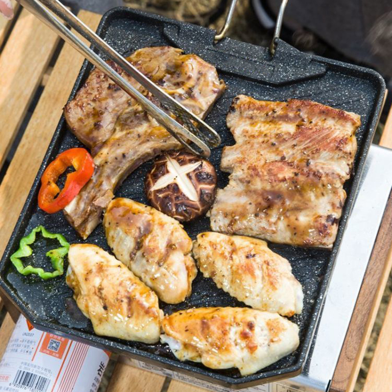 Outdoor camping barbecue pan H - Rotary Bakery Oven recensie en prijs
