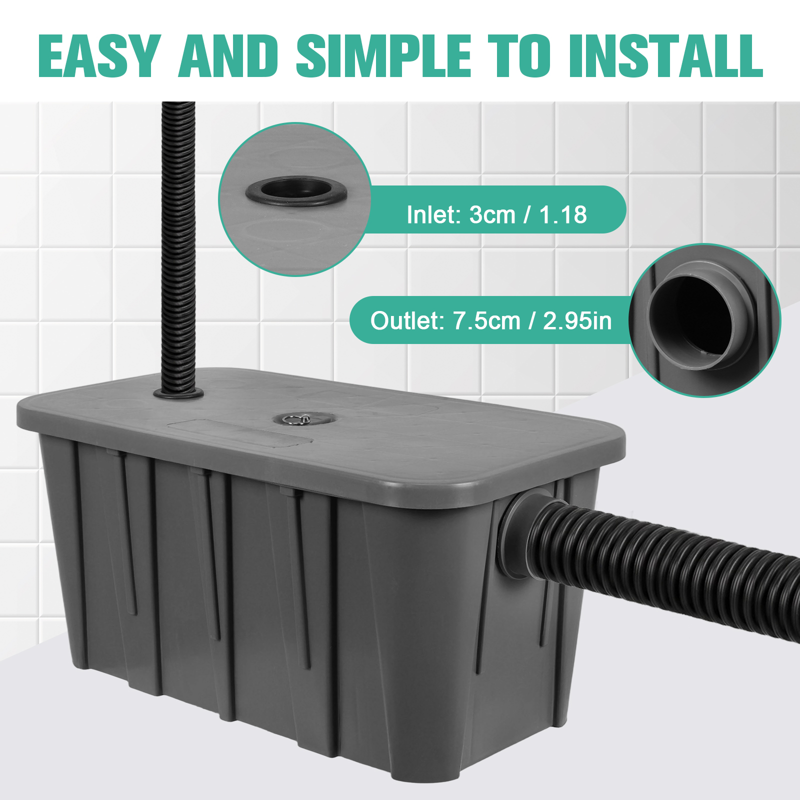 Commercial Grease Traps for Re - Commercial Kitchen Grease Interceptor recensie en prijs