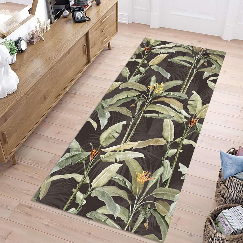 Boho Tropical Palm Leaf Runner - Commercial Kitchen Background recensie en prijs