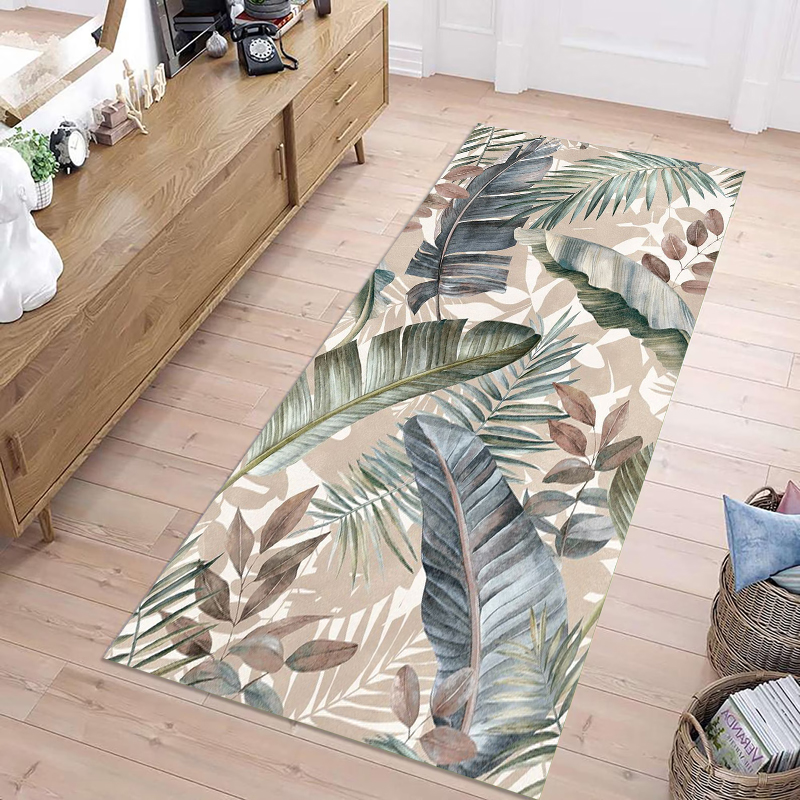 Boho Tropical Palm Leaf Runner - Commercial Kitchen Background recensie en prijs