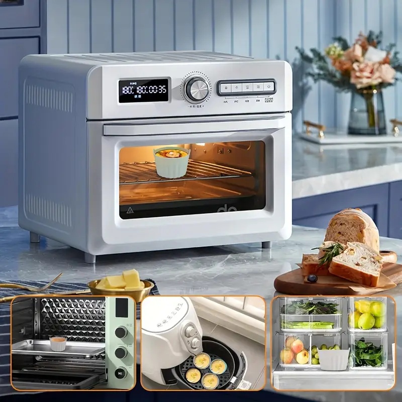 4Pcs Silicone Air Fryer Baking - Rotary Bakery Oven recensie en prijs