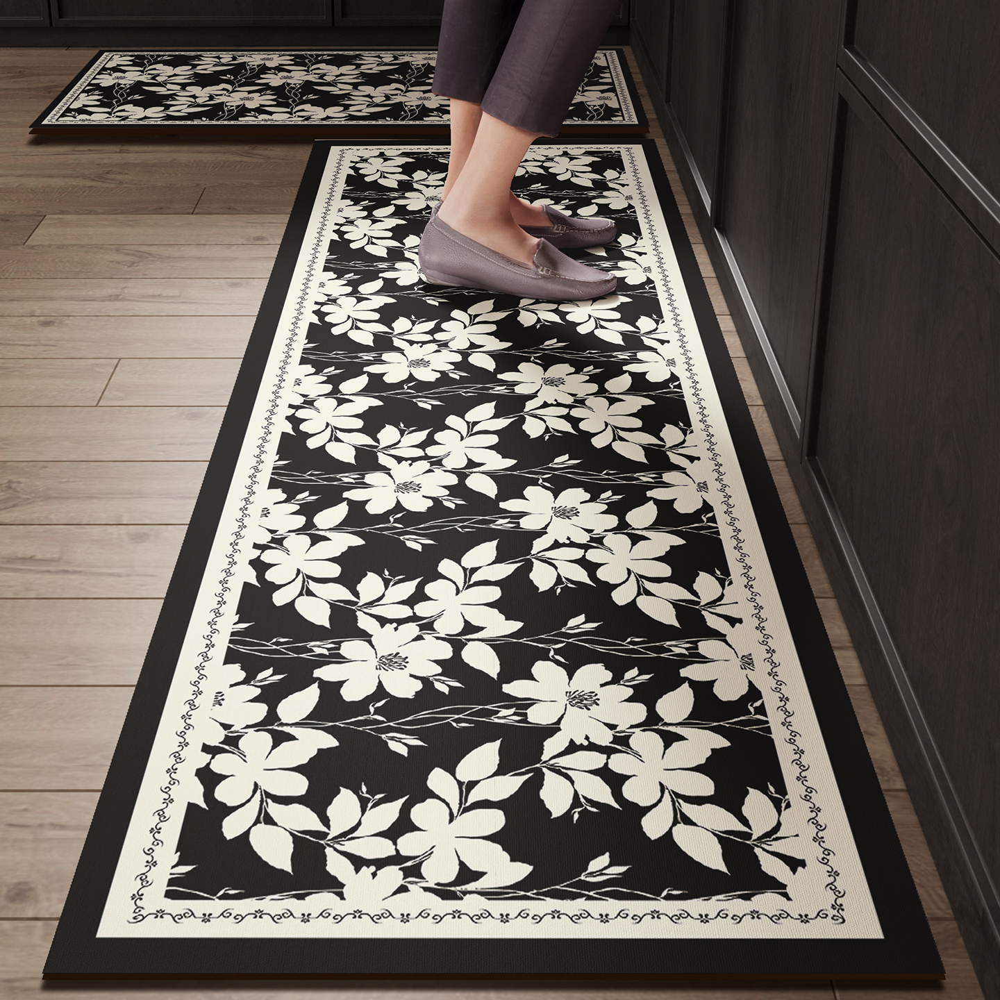 Black Kitchen Rugs Waterproof  - Commercial Kitchen Vinyl recensie en prijs
