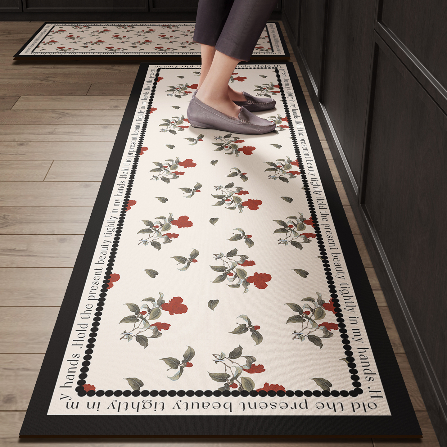 Black Kitchen Rugs Waterproof  - Commercial Kitchen Vinyl recensie en prijs