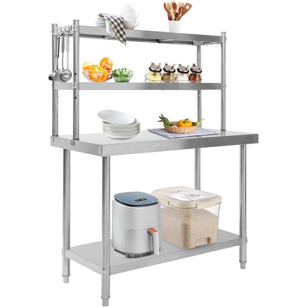 48x24 Stainless Steel Kitchen  - Commercial Kitchen Tables recensie en prijs