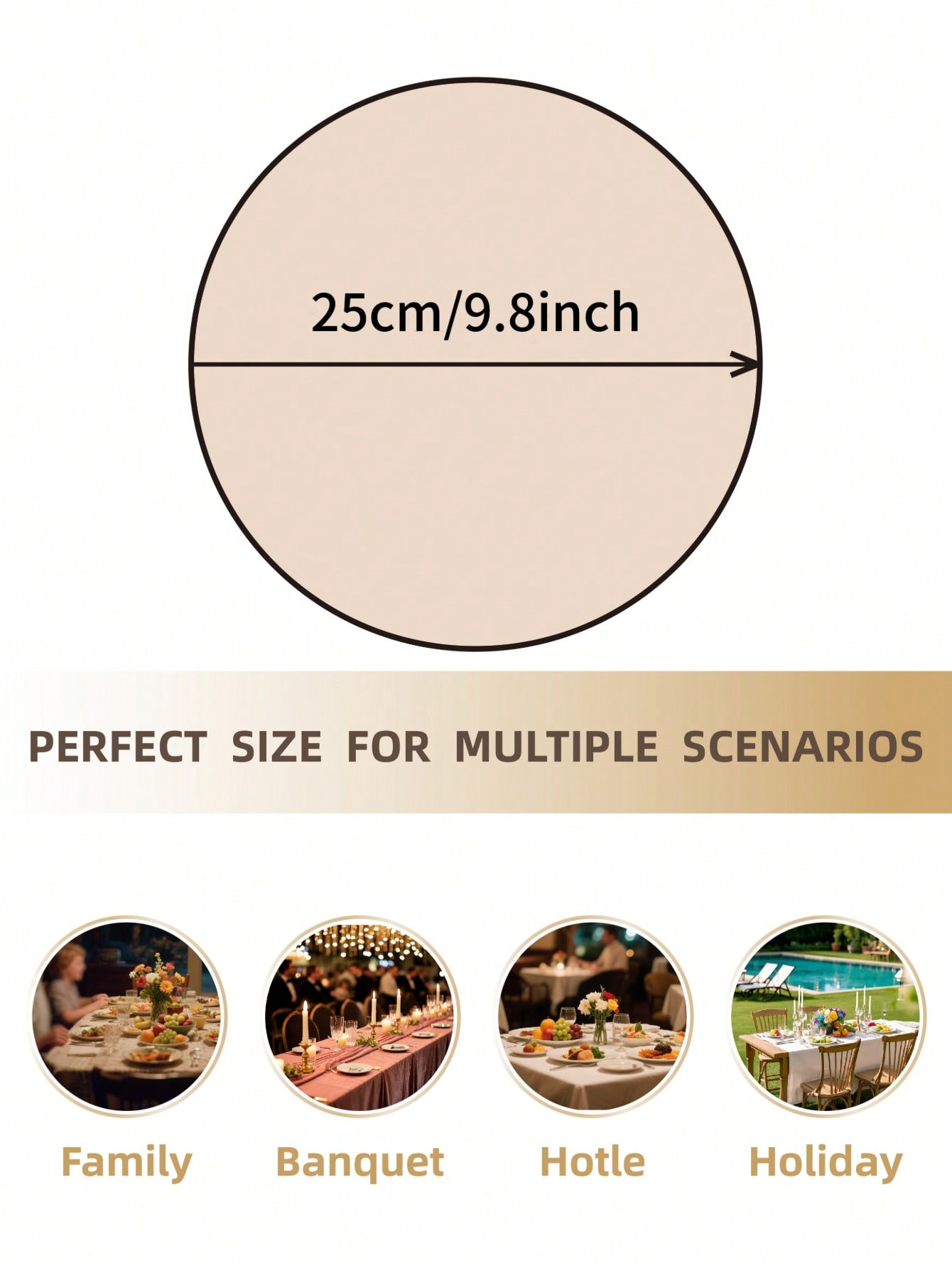 1/2/4/6pcs Ditsy Floral Embroi - Commercial Kitchen Table recensie en prijs