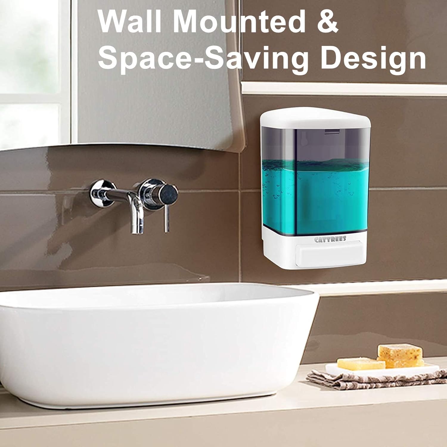 Manual Soap Dispenser 33.8oz W - Commercial Kitchen Images recensie en prijs
