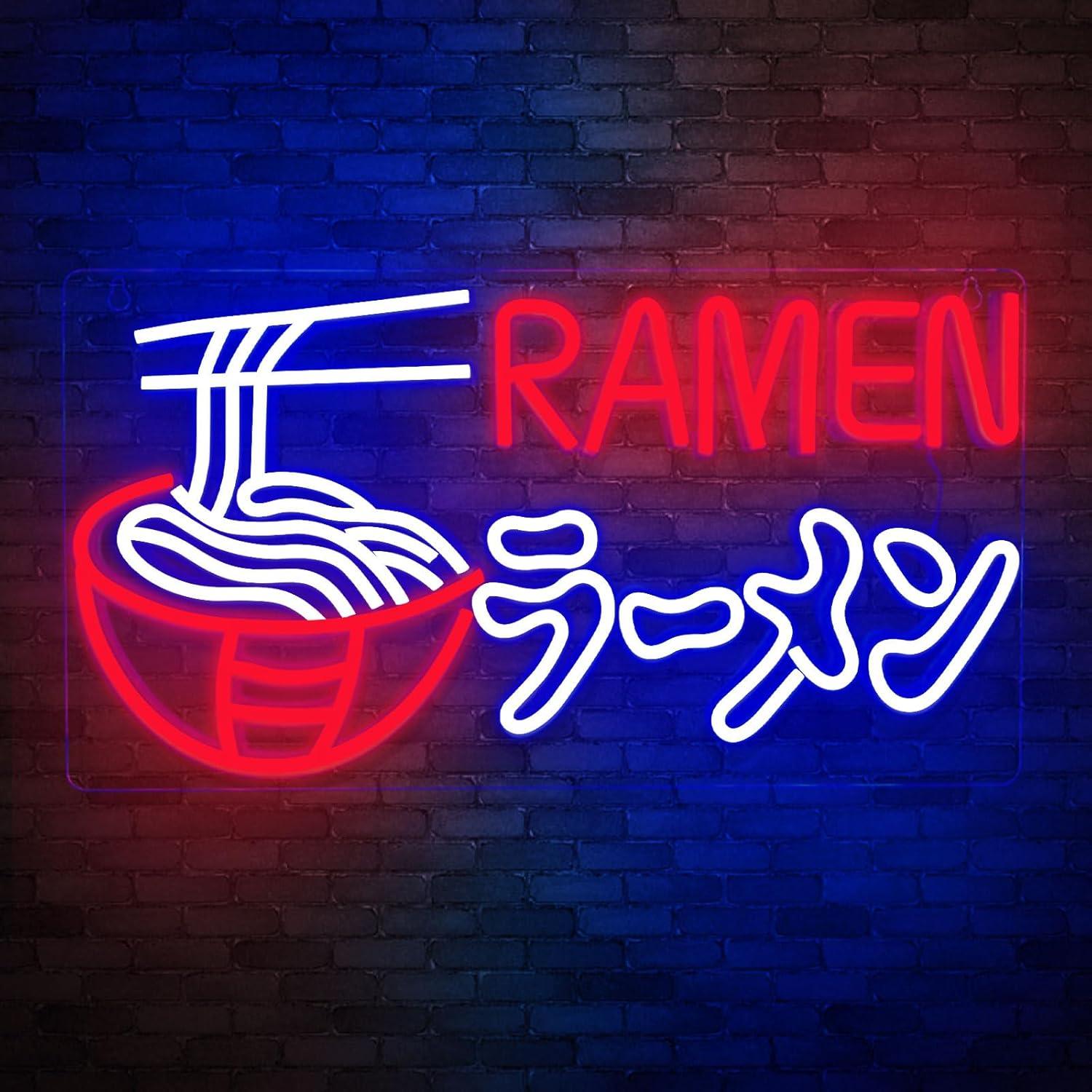 Ramen Neon Sign Japanese Noodl - Commercial Kitchen Store recensie en prijs