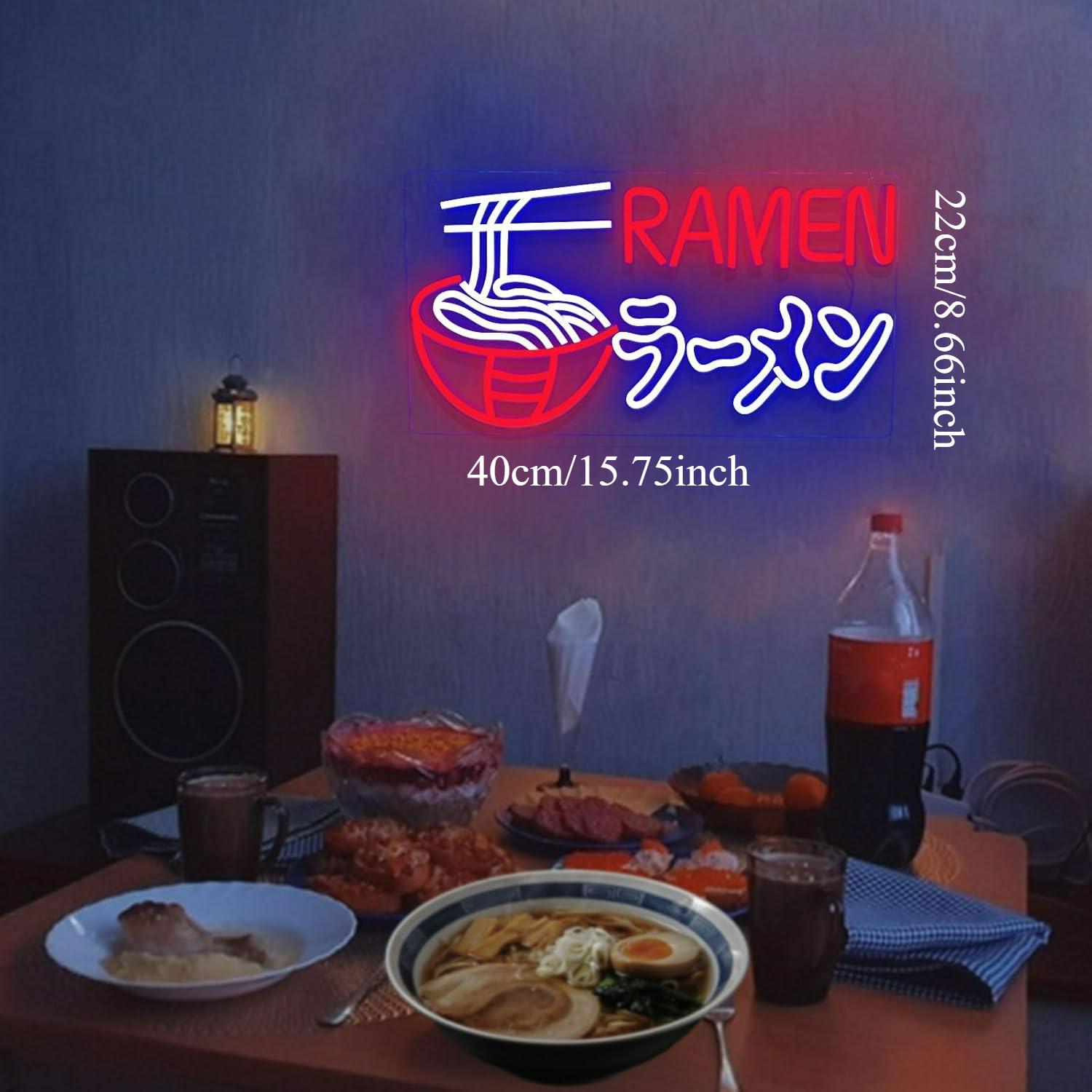Ramen Neon Sign Japanese Noodl - Commercial Kitchen Store recensie en prijs