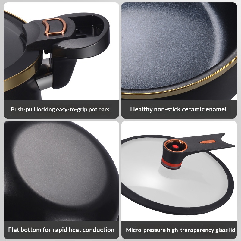 kitchen items Ceramic non-stic - Soup Kettle Warmer recensie en prijs