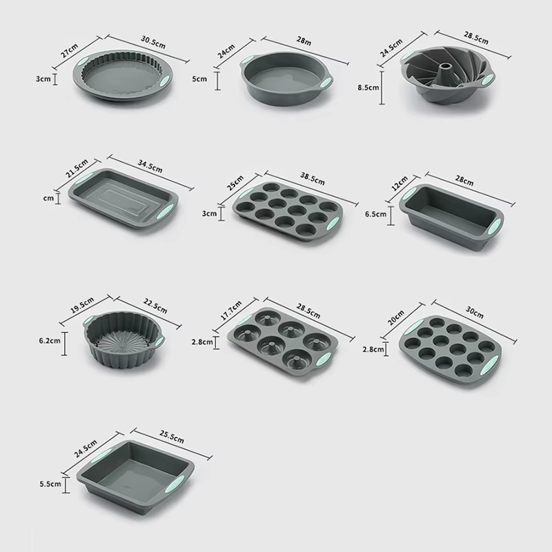 Silicone Fluted Cake Pans Non- - Rotary Bakery Oven recensie en prijs