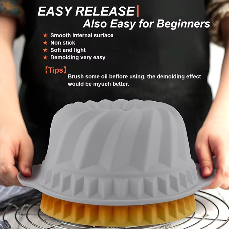 Silicone Fluted Cake Pans Non- - Rotary Bakery Oven recensie en prijs