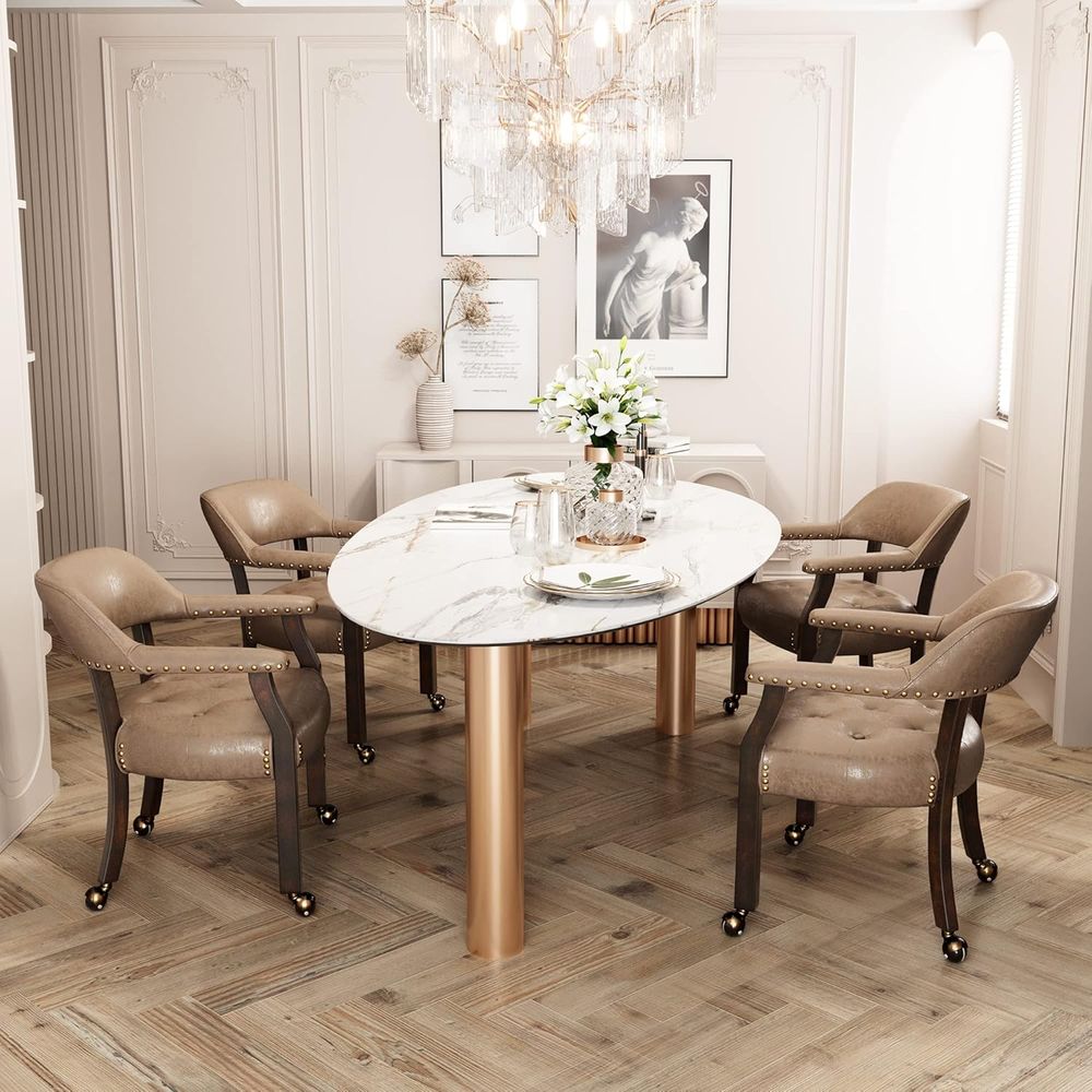Rolling Dining Chairs with Cas - Commercial Kitchen On Wheels recensie en prijs