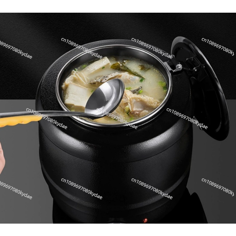 10L Black Drum Food Warmer Ele - Soup Kettle Warmer recensie en prijs