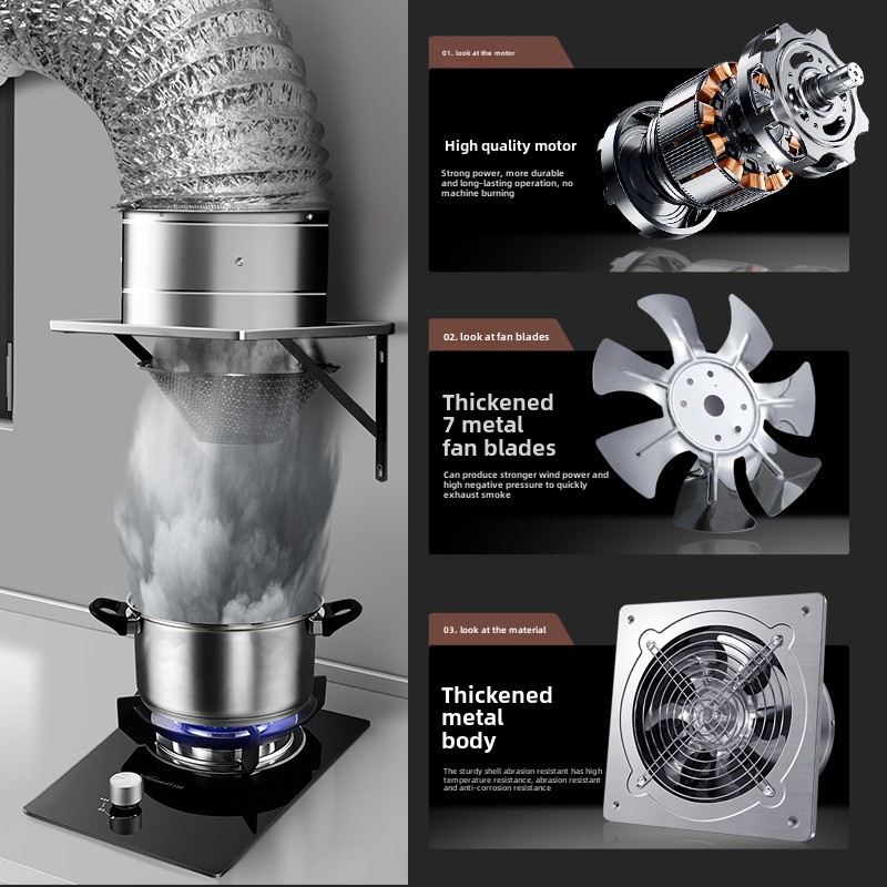 6/8Inch Extractor Ventilation  - Commercial Kitchen Vent recensie en prijs