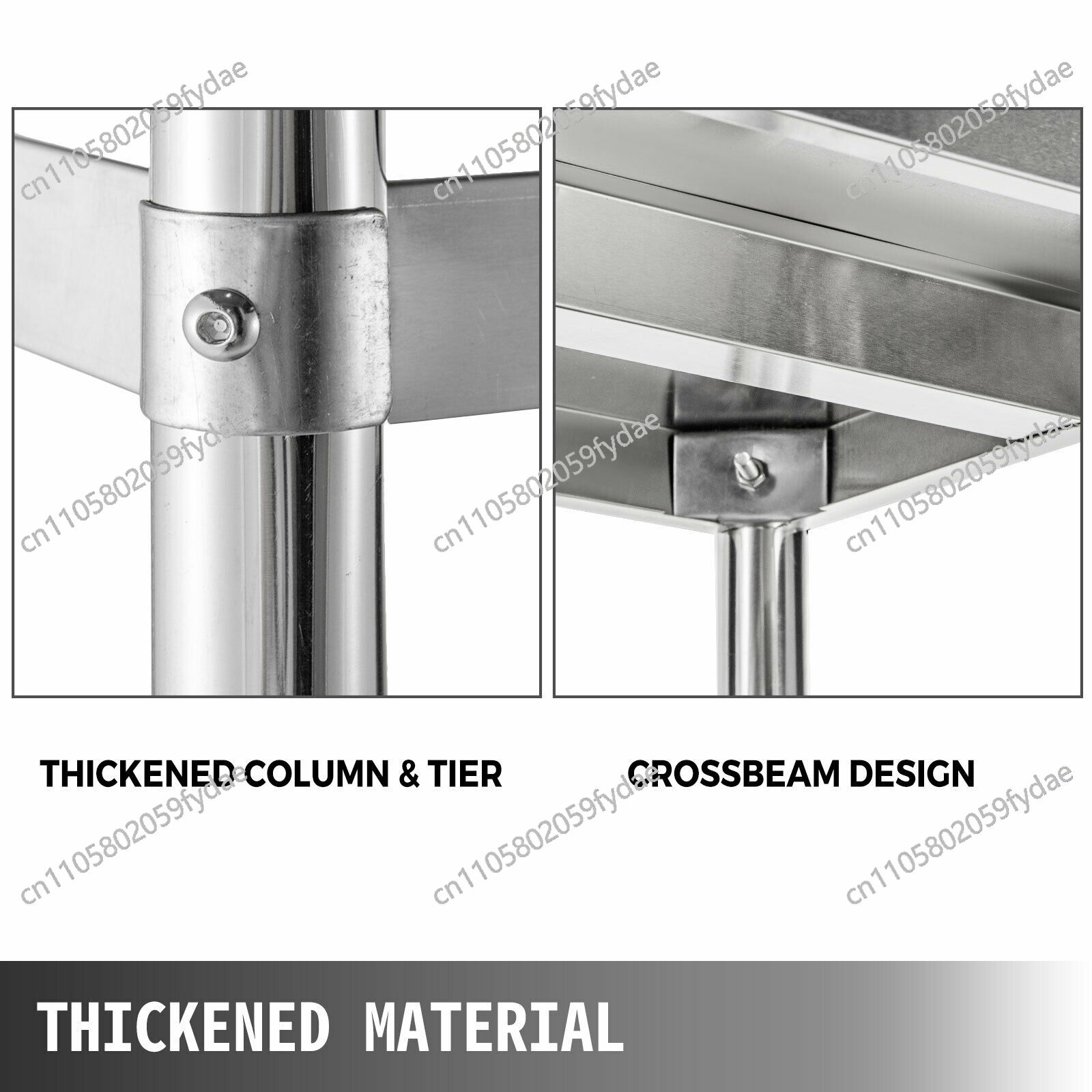 For 4-Tier Stainless Steel Com - Commercial Kitchen Store recensie en prijs